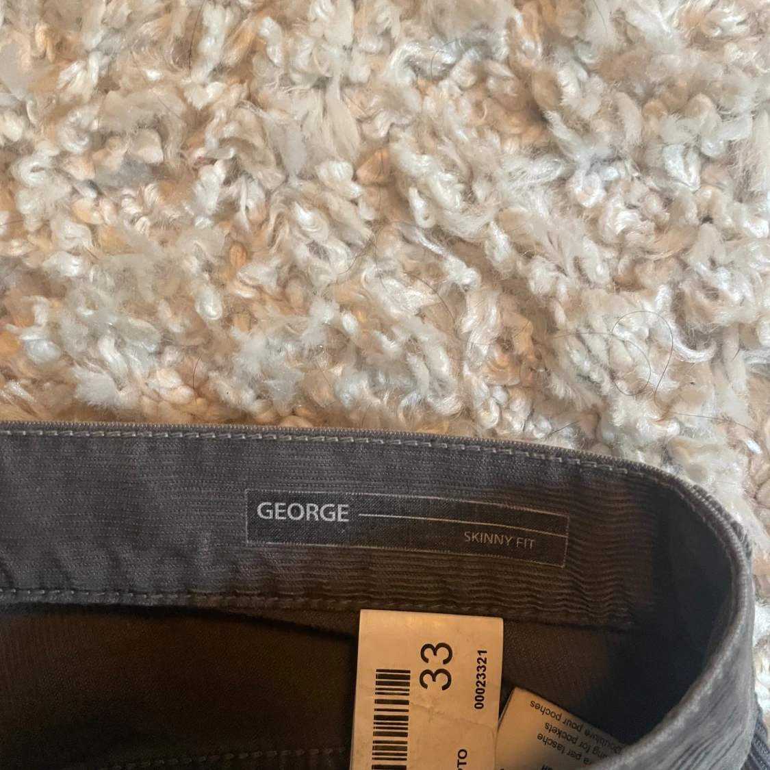 Grå manchesterbyxor från Dondup  - 2