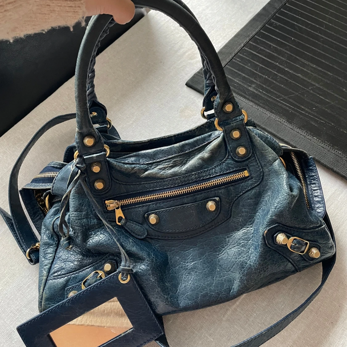 Blå Balenciaga väska - 1