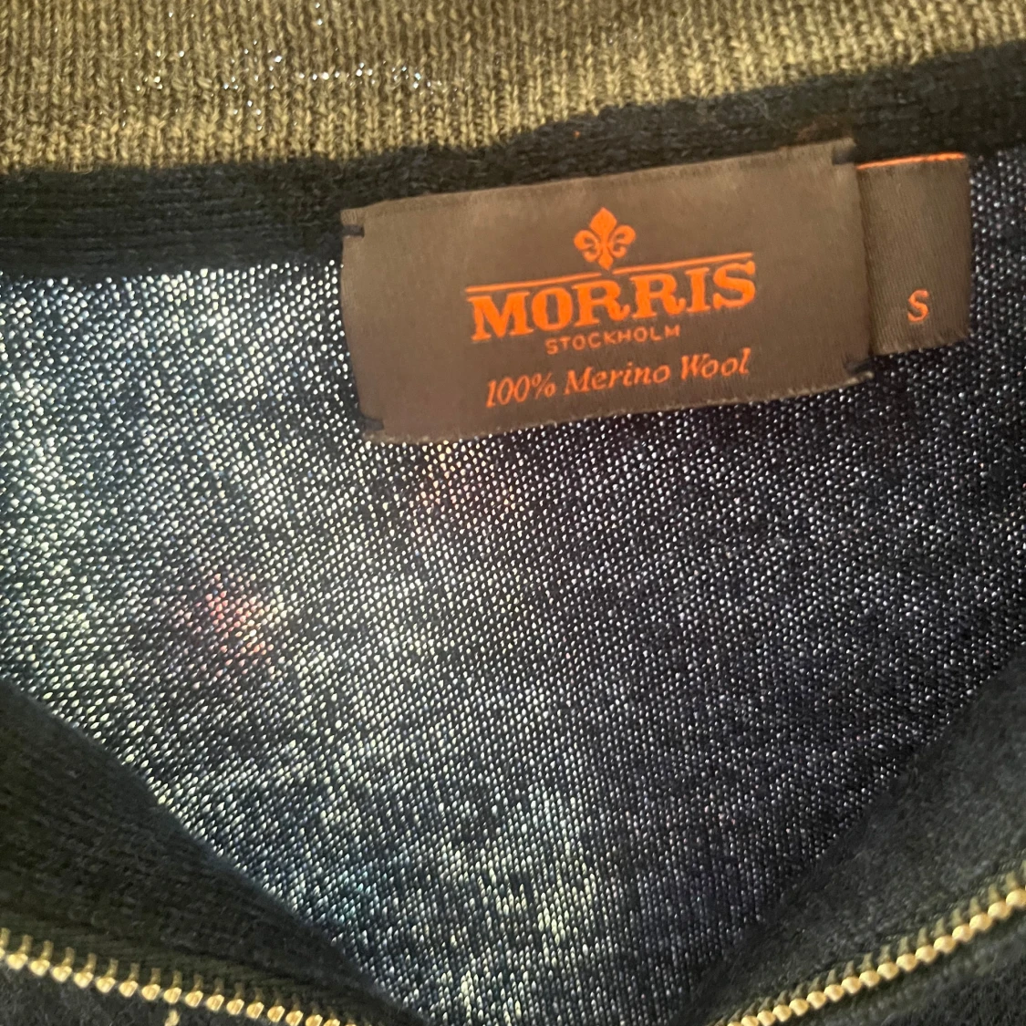 Mörkblå ulltröja från Morris - 91