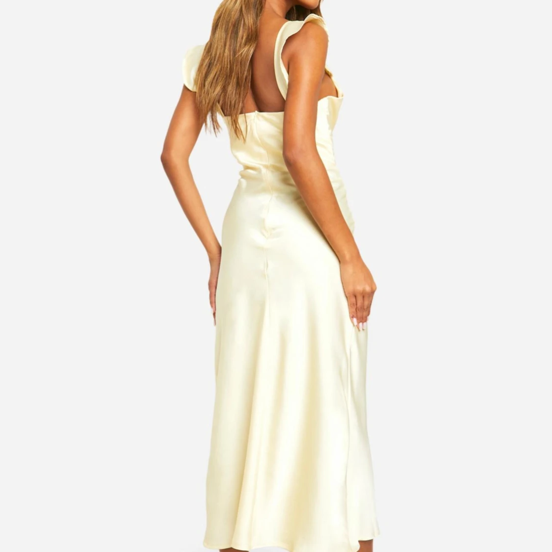 Gul långklänning - 90