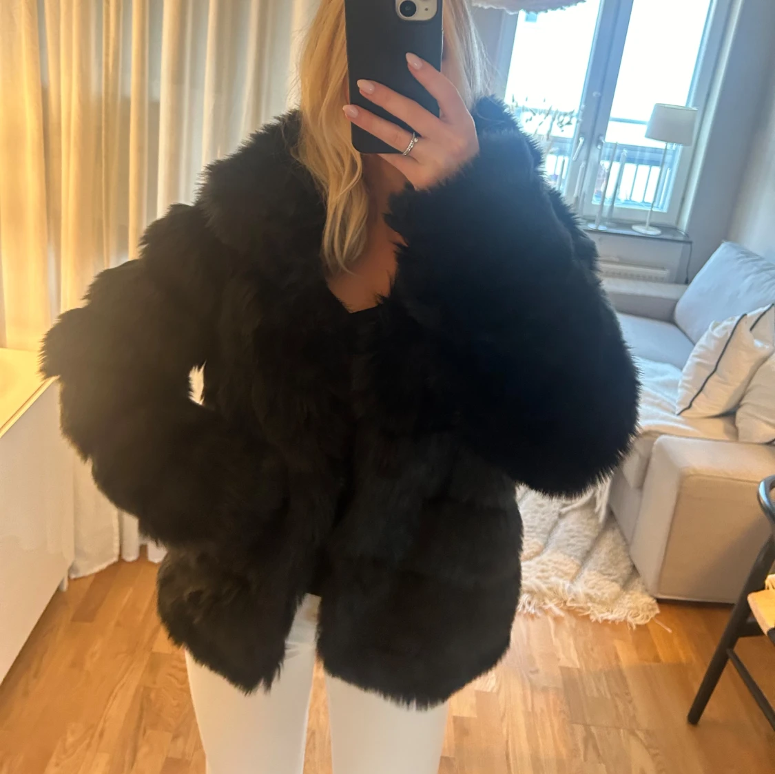 Fuskpälsjacka💗 - 90