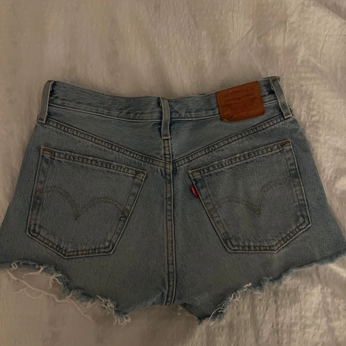 Blå jeansshorts från Levi's - 1