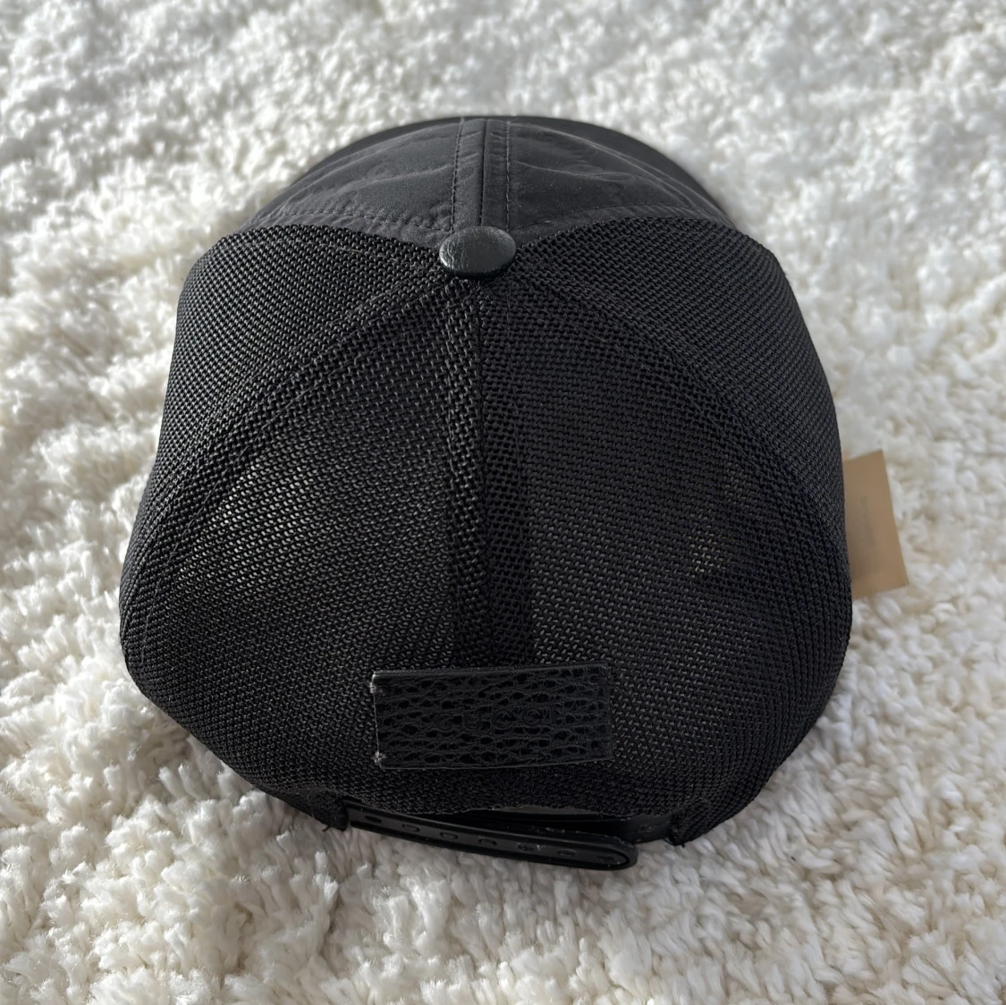 Gucci Nylon Baseball Keps - Svart - 2