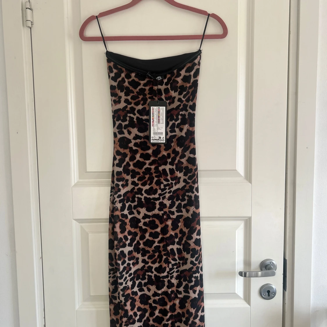 Långklänning leopard  - 1