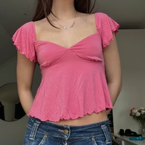 Rosa topp - Rosa topp med knytning i ryggen💕