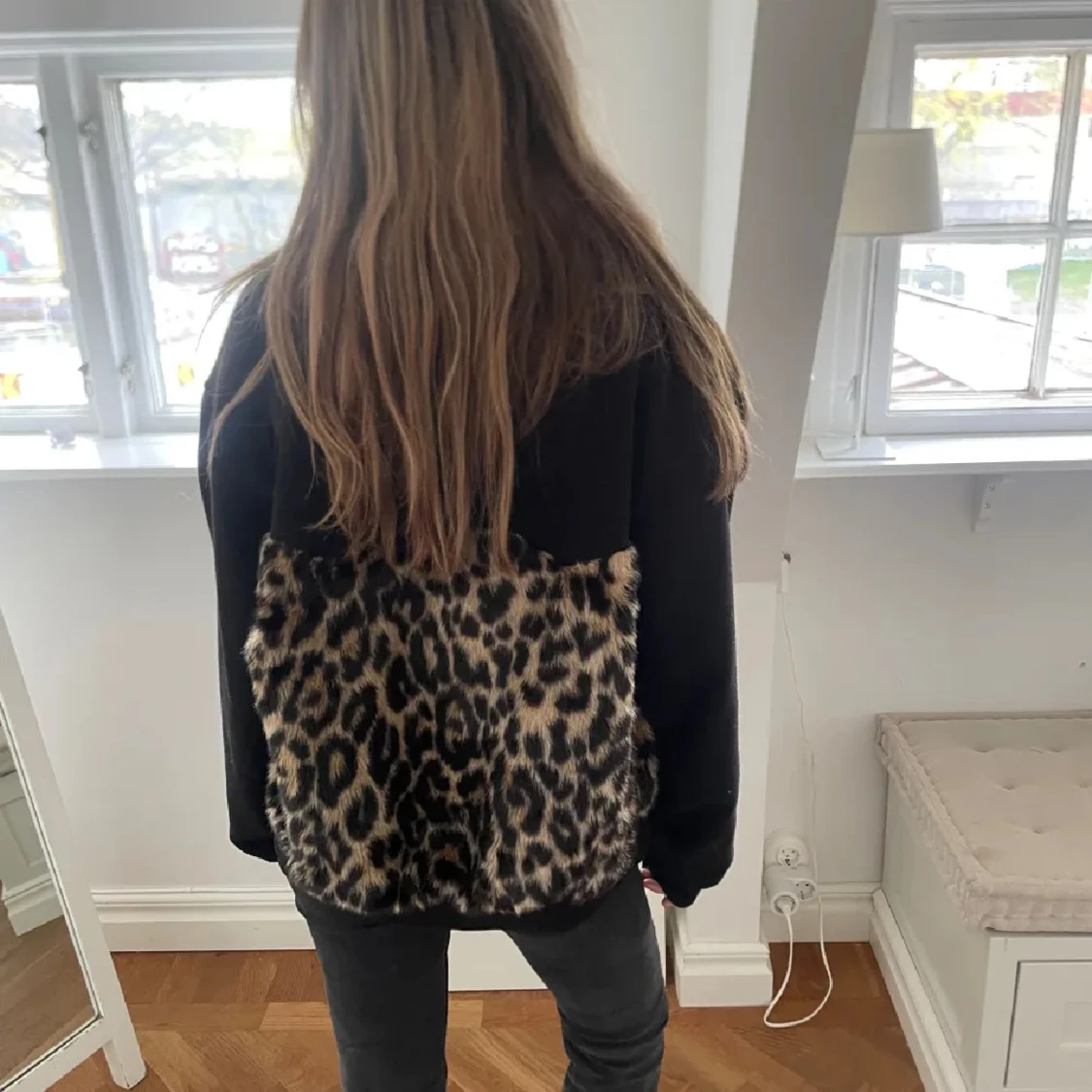 Leopardmönstrad jacka - 91
