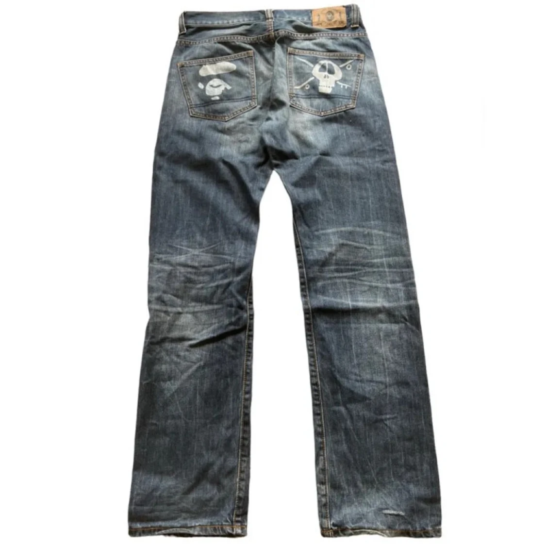 Bape x stussy jeans - 1