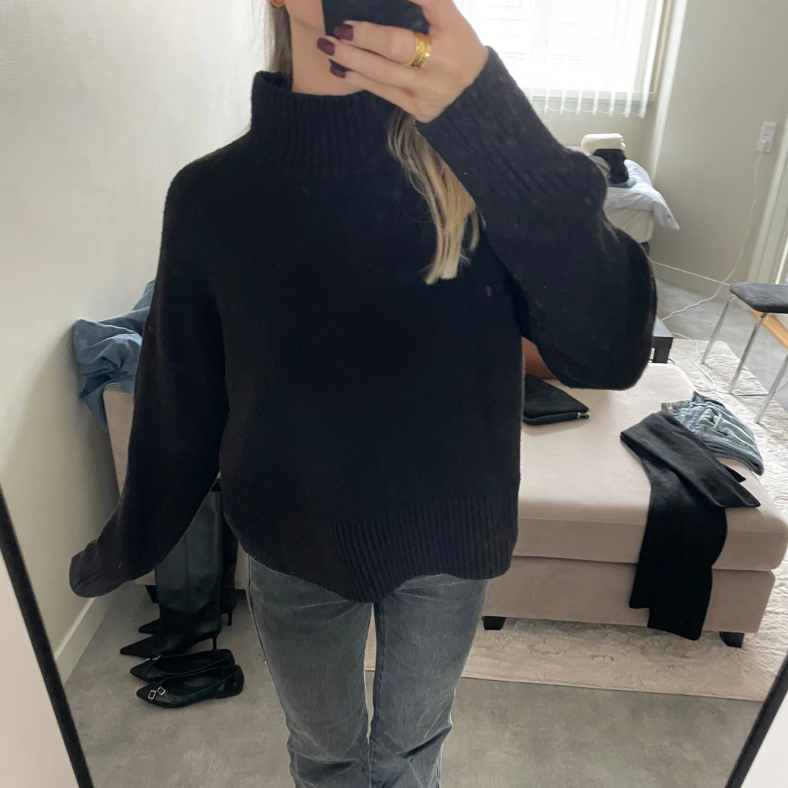  & Others Stories stickad kofta 