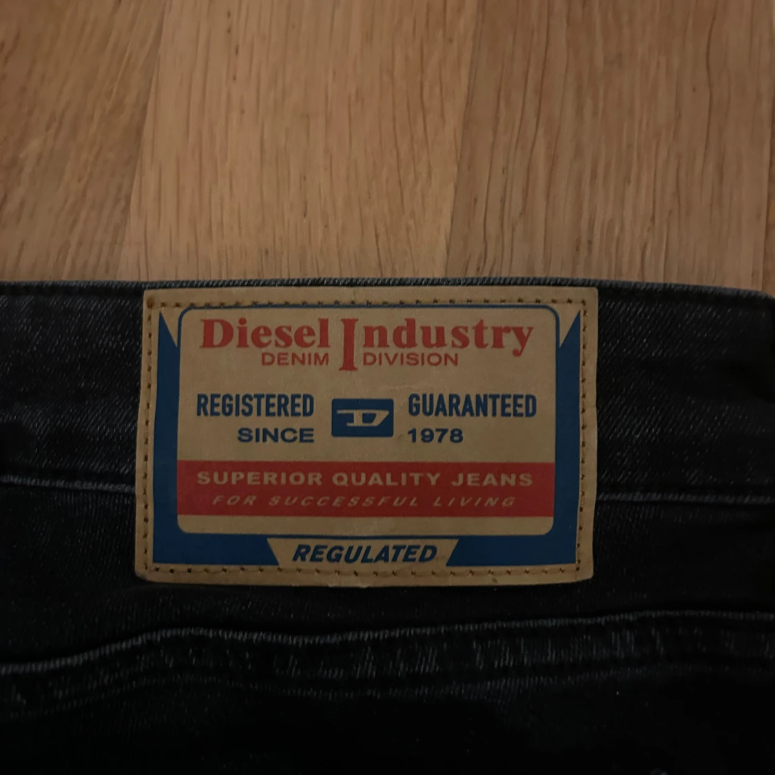 Svarta Bootcut Jeans Diesel  - 91