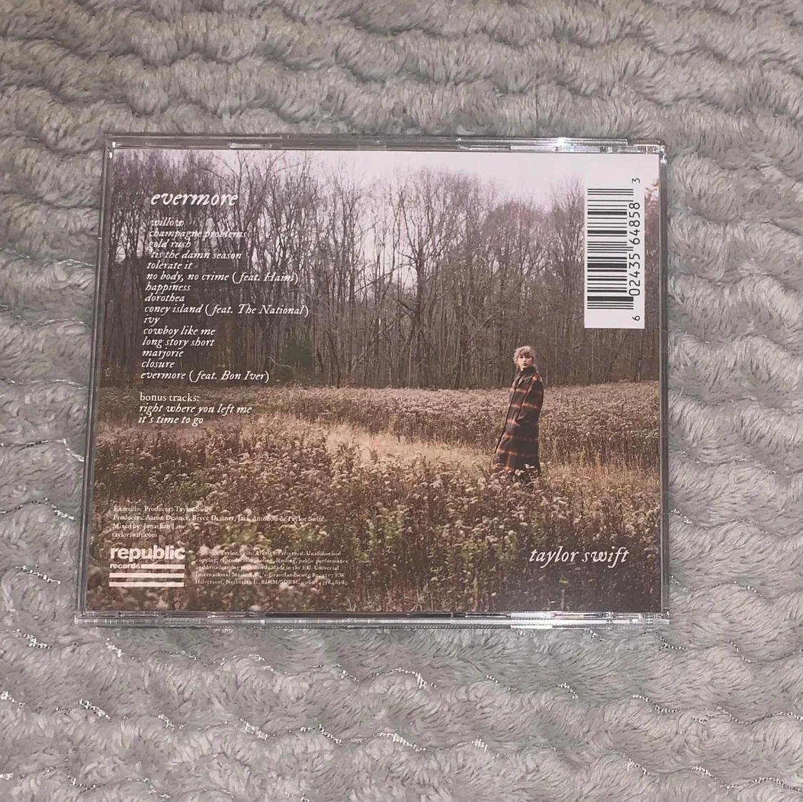 Taylor Swift evermore cd  - 90