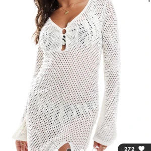 Vit klänning - Strand klänning i stl 36, helt ny och använd! 