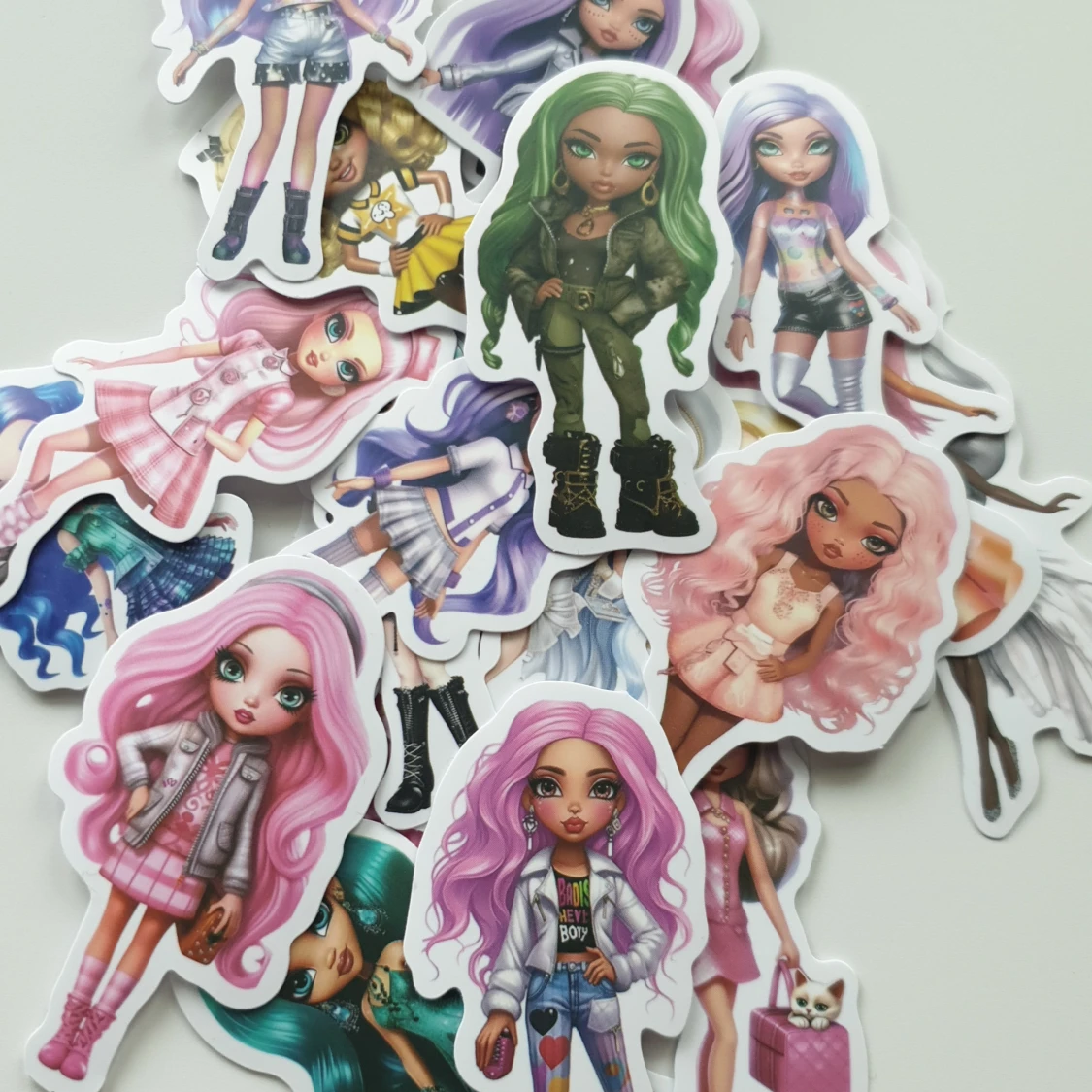 25st dockor klistermärken/stickers 