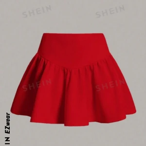 Röd kjol❤️ - Säljs då den inte var som jag tänkte. Endast testad.❤️kom med prisförslag.🤗