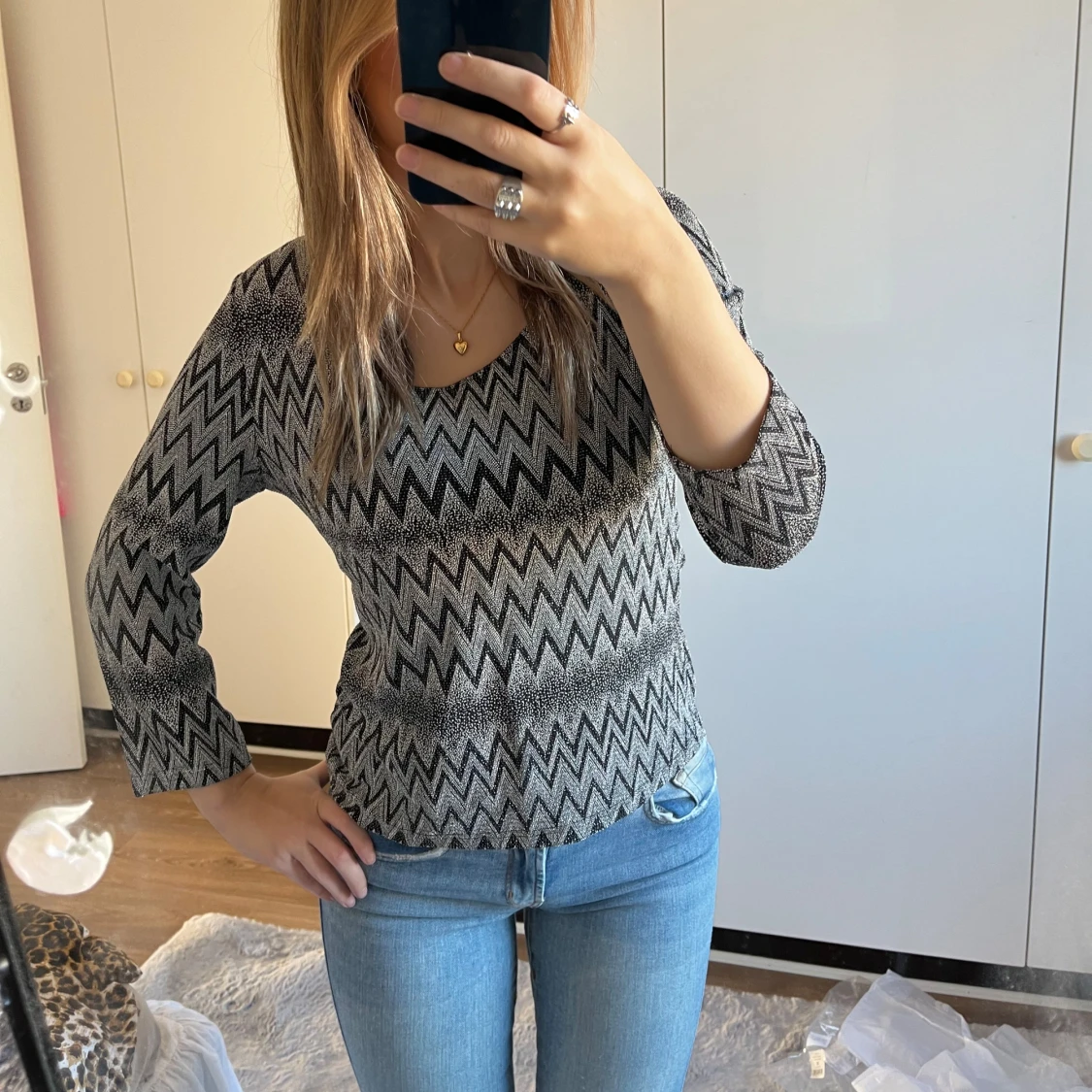 Missoni inspirerad topp - 92