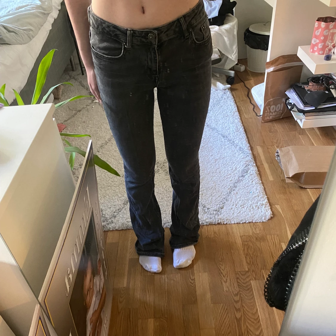 Bootcut jeans från zara