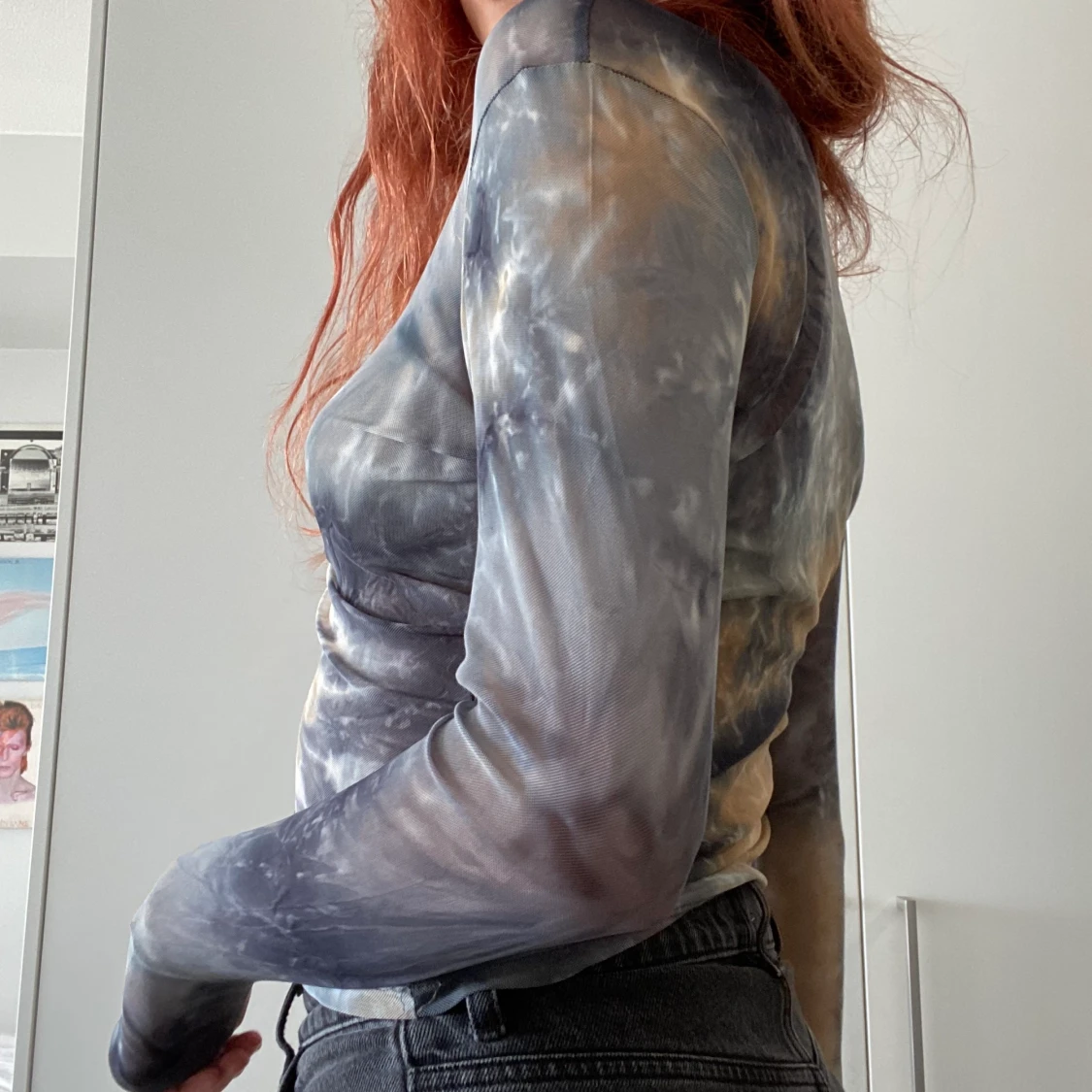 Mönstrad Meshtopp <3 - 90