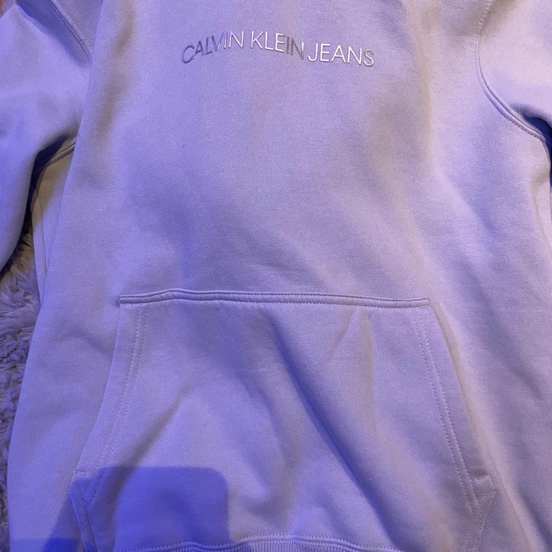 Calvin klein hoodie blå/grå  - 91