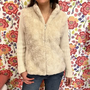 Jacka! - Säljer denna så fina jacka med stickade ärmar❤️‍🔥