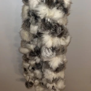 Äkta kanin päls - Halsduk i äkta kaninpäls