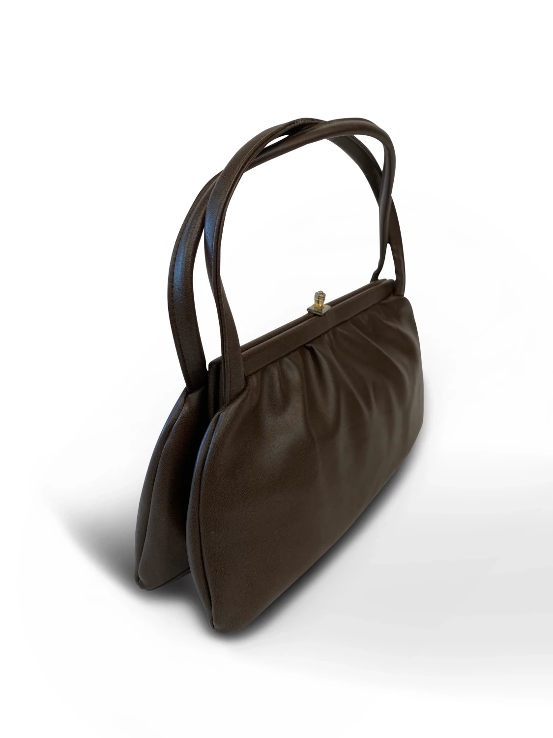 50's Smooth Leather Handbag - 90