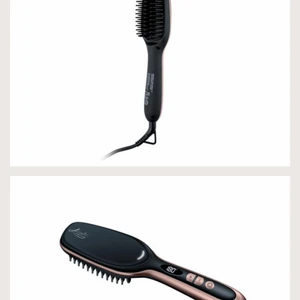 Hair straightening brush - Plattångs borste. Fungerar precis som den ska. Säljer pga att jag försöker sluta använda värme. Använd ett fåtal gånger bara. Den är ganska liten och funkar att ha med i resväskan💗
