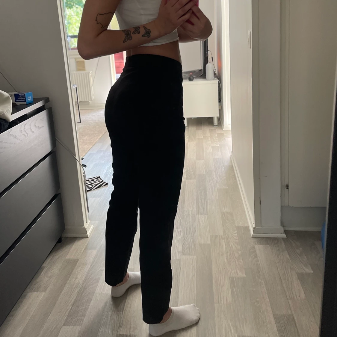 Lågmidjade kostymbyxor  - 91