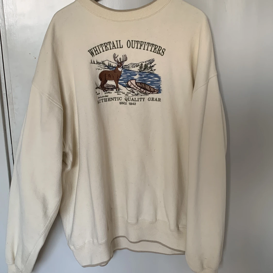 Retro Baggy Tjocktröja, XL