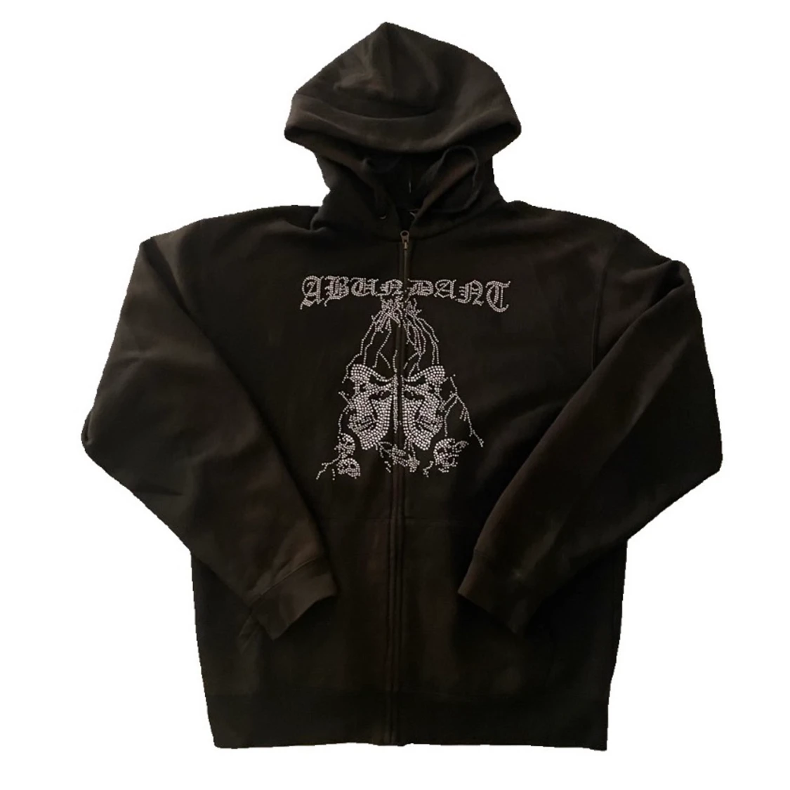 Abundant rhinestone hoodie