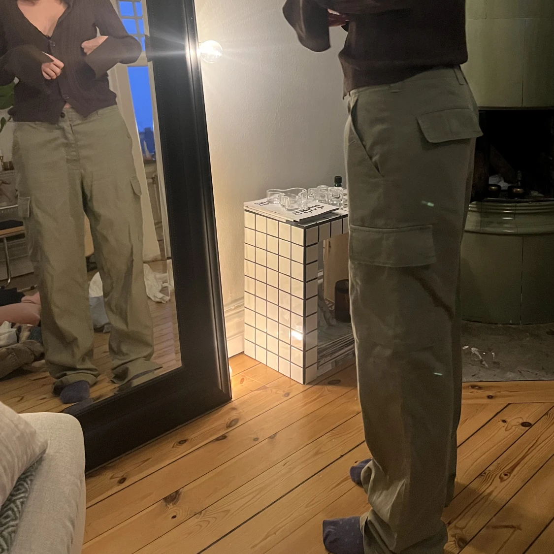 Cargobyxor gröna - 90