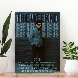 The Weeknd med albumet ”Beauty behind the madness” 