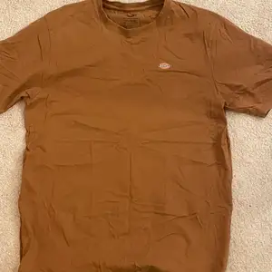 Brun oversized Dickes t-shirt. Knappt använd så bra skick. Perfekt som oversized t-shirt, och den bruna färgen är lite mörkare i verkligheten☺️