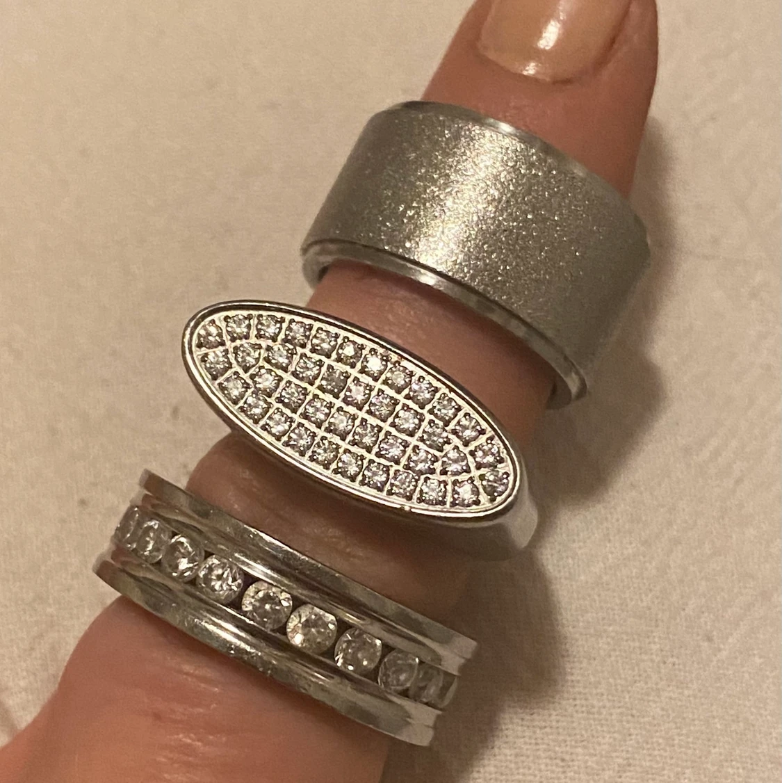 6 Olika Edblad Ringar - 90