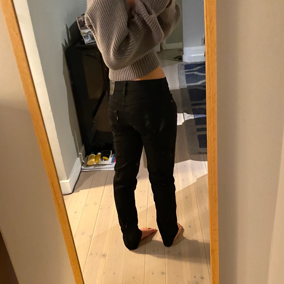 Snygga lågmidjade Levis jeans - 90