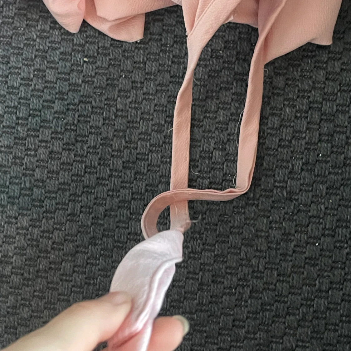 Söt topp med knytning  - 90