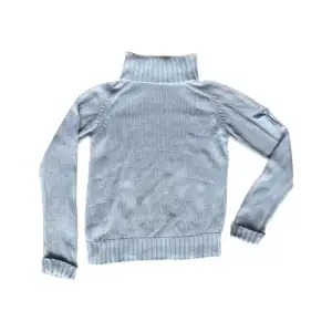 Ljusblå Calvin Klein Turtleneck - Storlek M - 199kr ink. frakt 🗣️