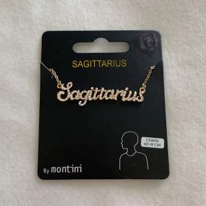 Säljer ett halsband med stjärntecknet Sagittarius, köpt på Ur&Penn. Köparen står för frakten🤍
