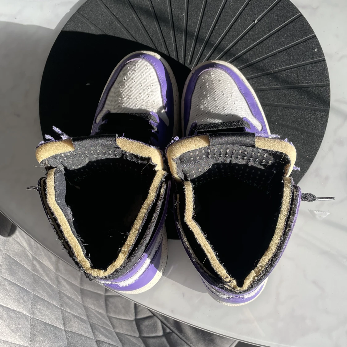 Jordan 1 zoom lilla  - 90