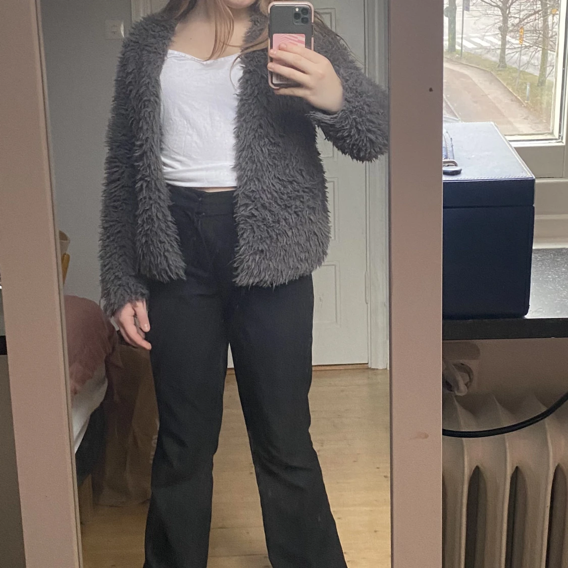 Mjuk kaxig fluffigare kofta