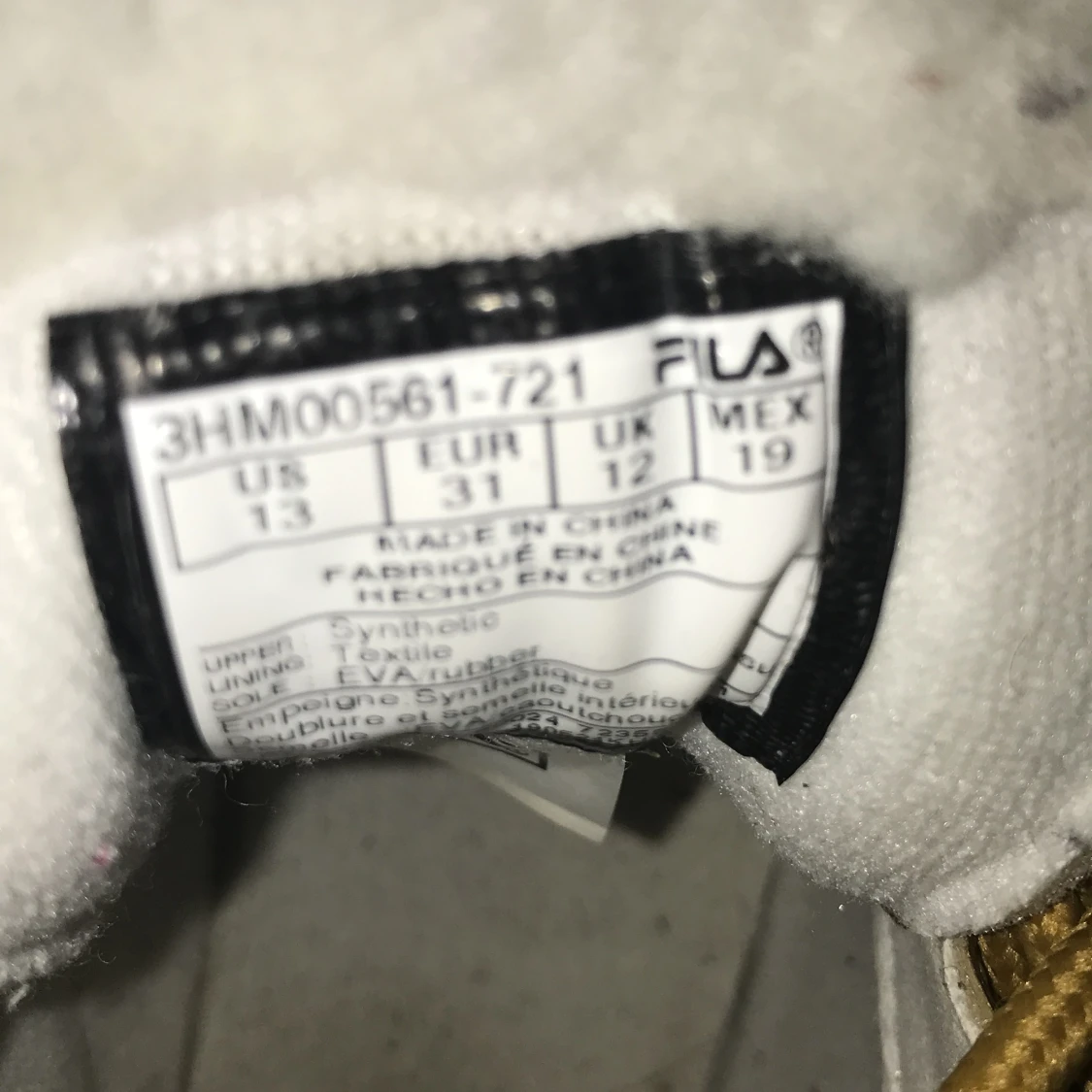 Det är ett par vinter skor Storlek 31  - 91