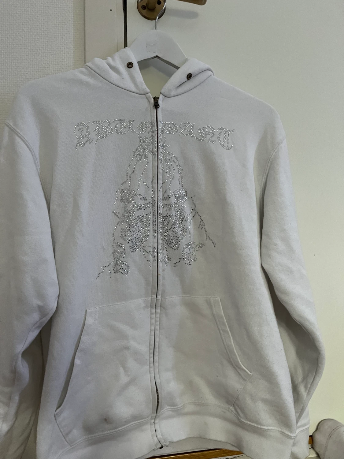 Rhinestone hoodie