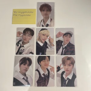 Skz christmas evel pob - säljer lite pobs som jag inte har plats för längre :( 25kr/st + frakt (15kr) eller köp 3+ kort från min profil och få fri frakt🤍 Felix och Lee Know är sålda!