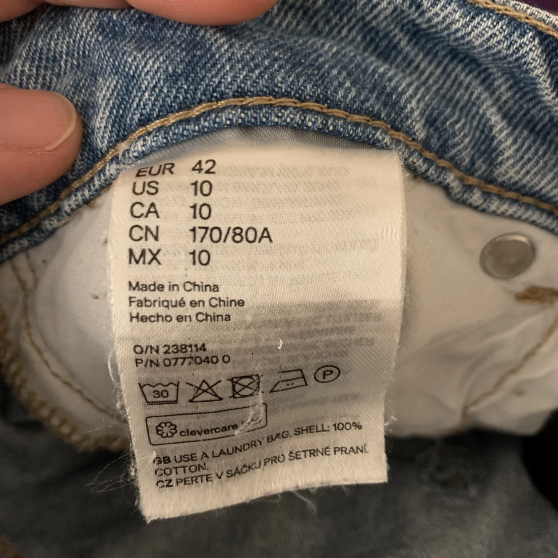 HM stl 42 Wide high jeans - 91