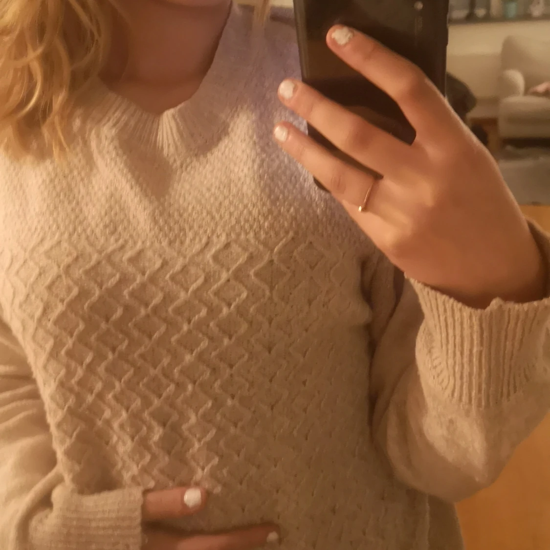 Stickad tröja  - 91