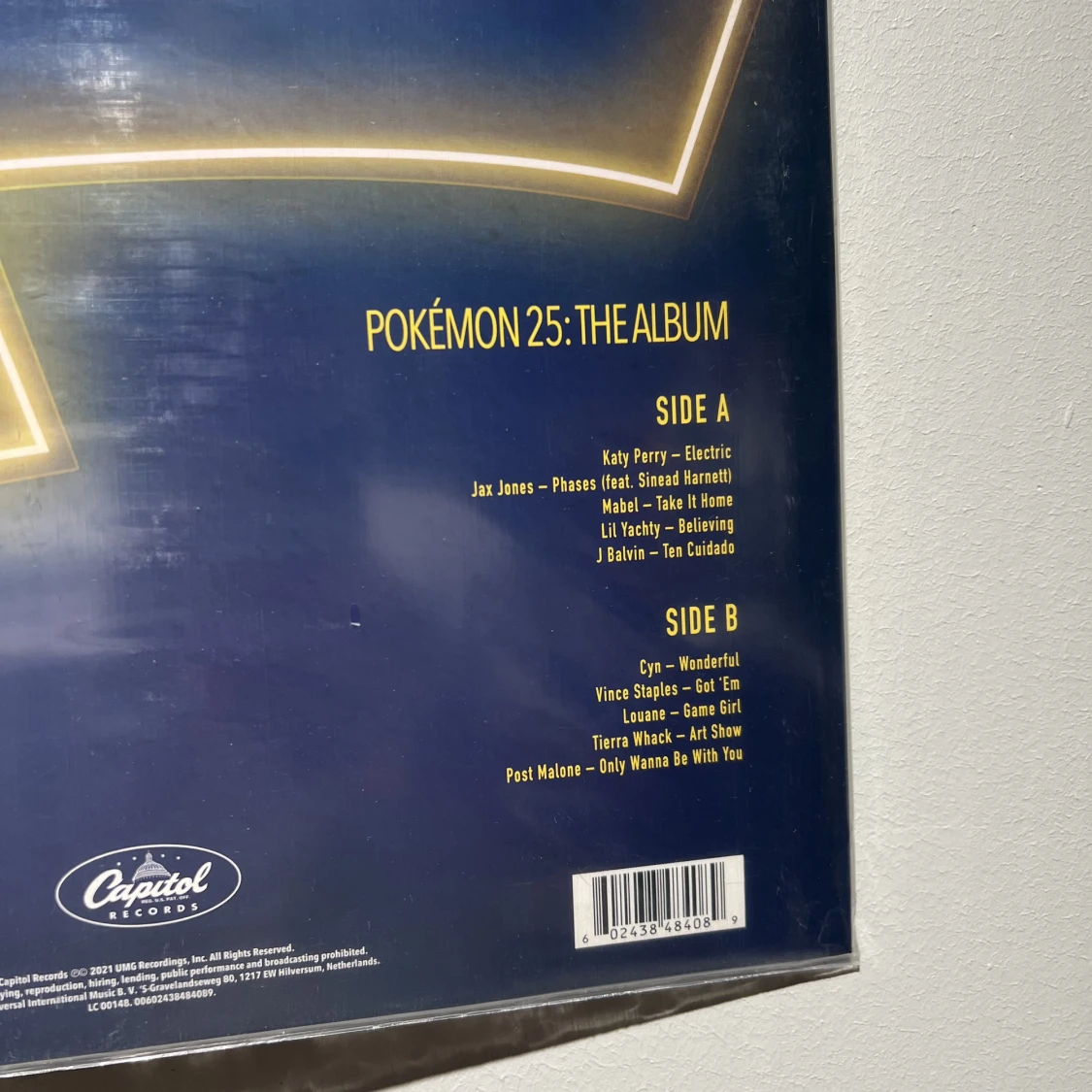 Pokémon 25 The Album. Vinylskiva  - 90