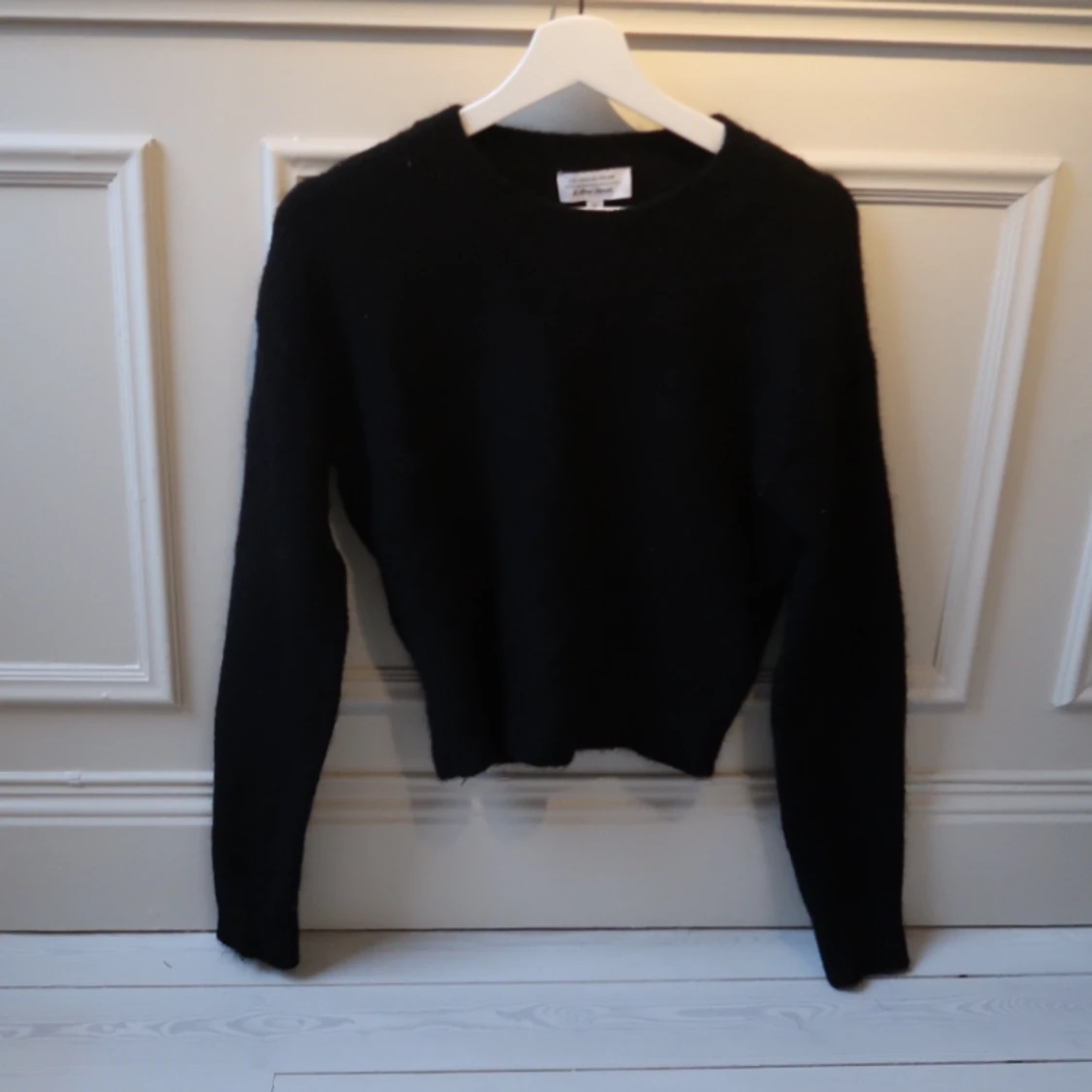 Svart mysig tröja