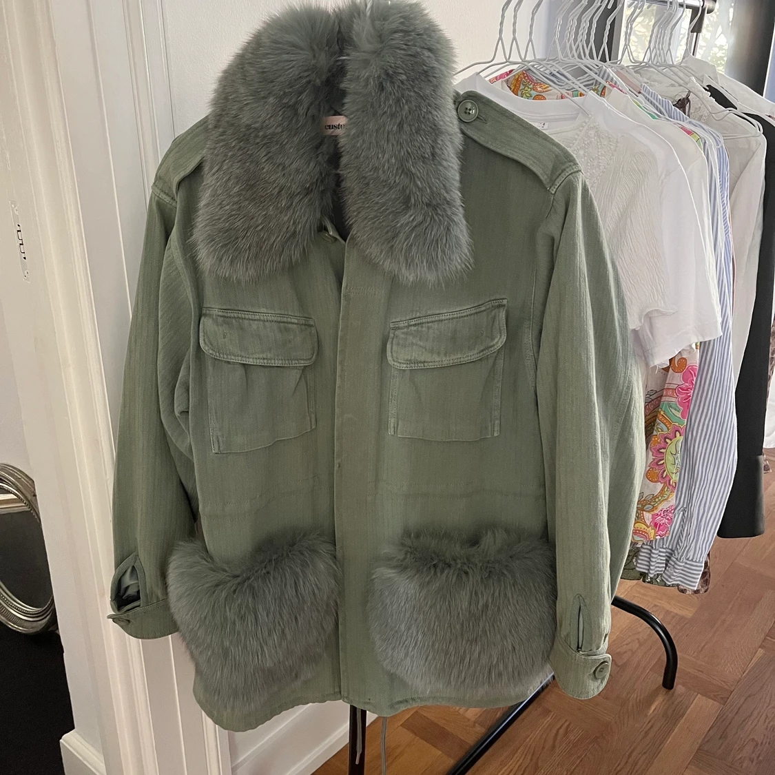 Grön Custommade jacka