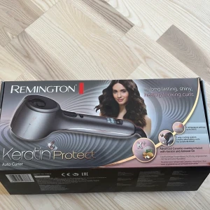Automatic curlier  - Remington keratin protect auto curler  I used it only one time for a wedding 3 years ago. Still in original packade and manual instructions. Paid SEK 1200 asking SEK 500 130-210degrees