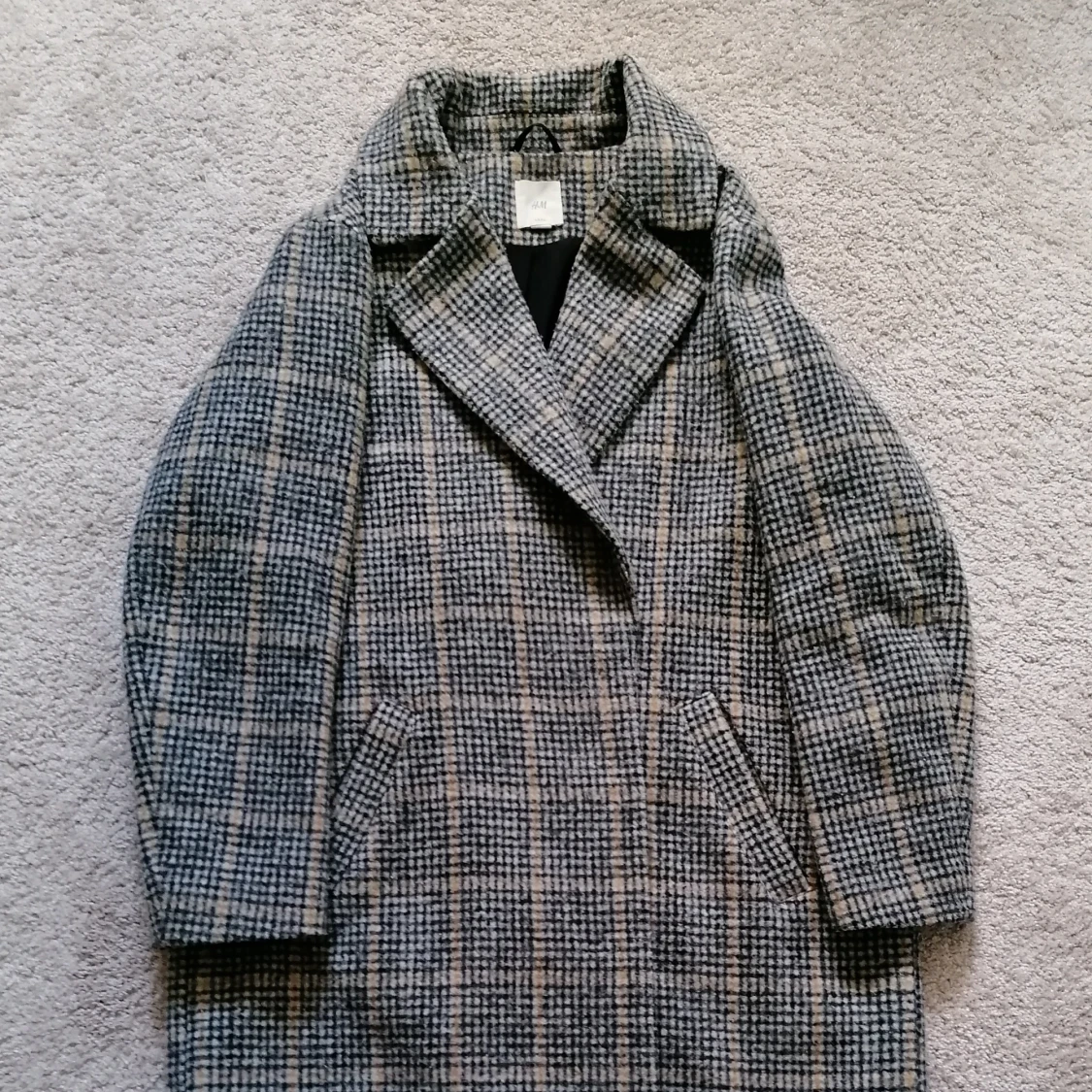 Checkered coat