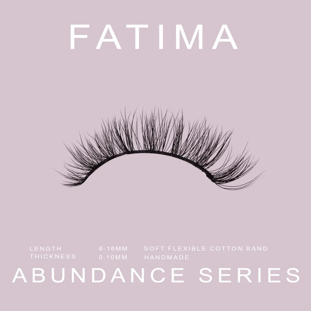 Fatima är från vår volym serie men är den minst dramatiska. Passar vardag så som fest. Alla våra fransar är alltid: Veganska, Cruelty-free, Handgjorda, återanvändbara upp till 20-25 gånger. • FRI FRAKT på hemsidan. Accessoarer.