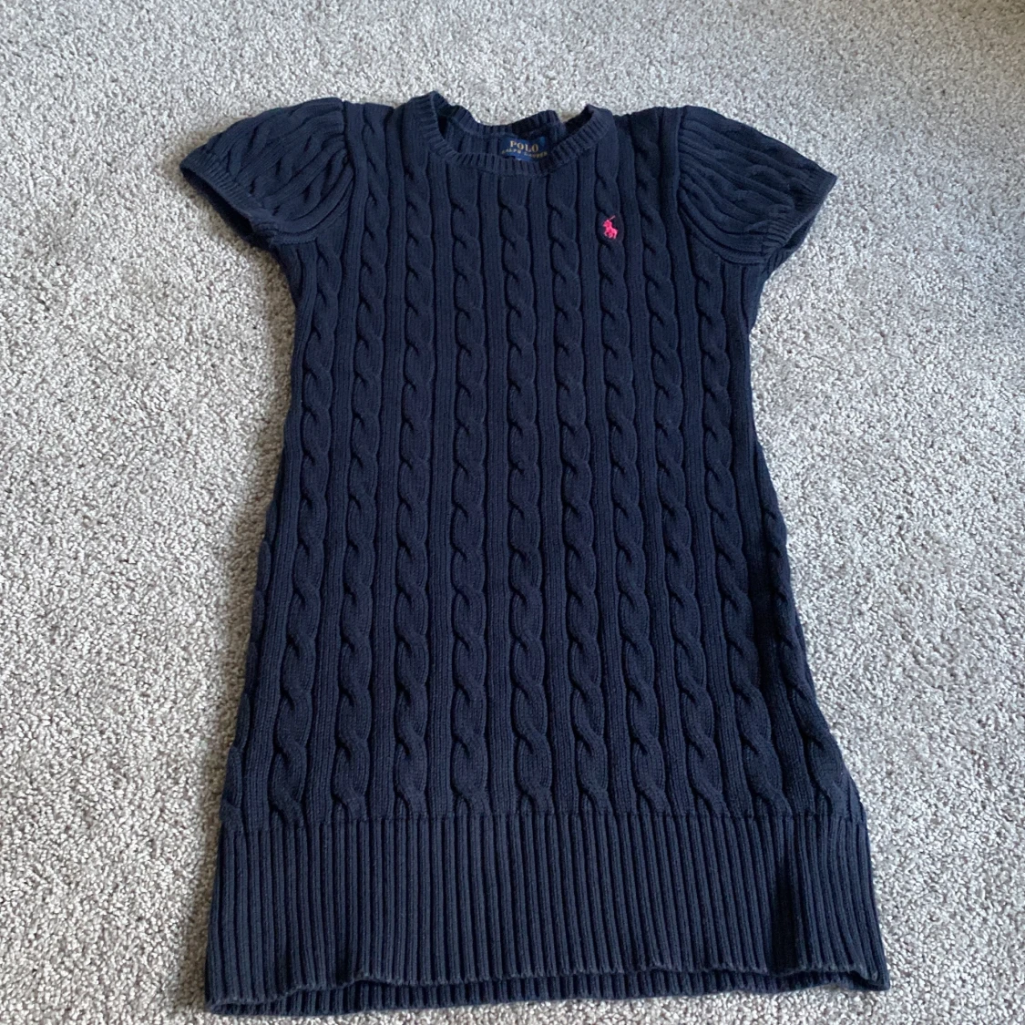 En vacker blå polo mörk blå klänning!  - 91